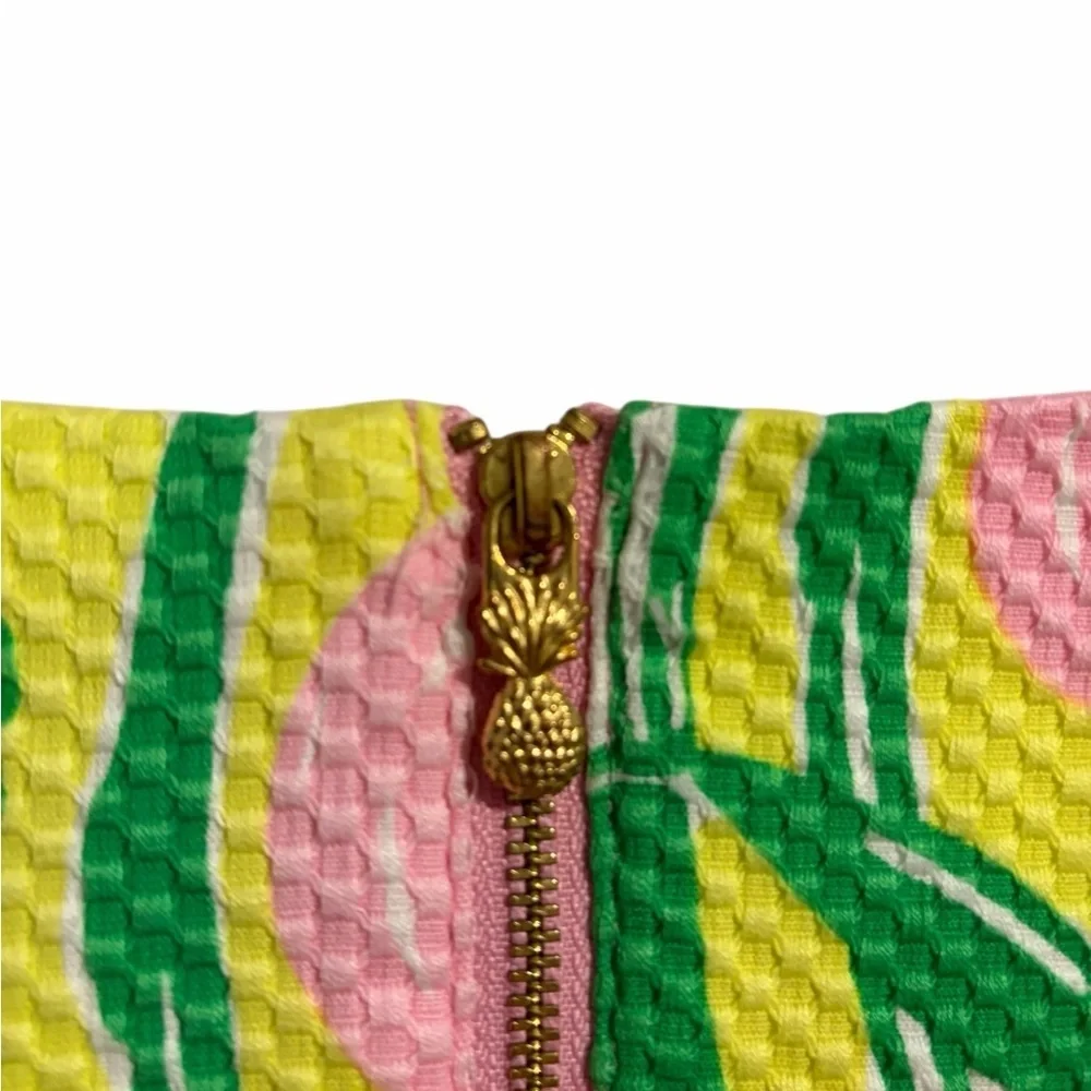 Lilly Pulitzer For Target Girl Yellow Pink Flamingo Print Dress Sleeveless 14/16